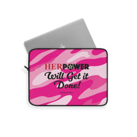 HerPower Get it Done Camo-Pink Women Laptop Sleeve