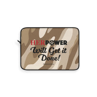 HerPower Get it Done Camo-Cacao Women Laptop Sleeve