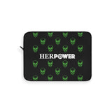 HerPower Skulls Green Women Laptop Sleeve