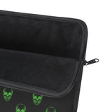 HerPower Skulls Green Women Laptop Sleeve