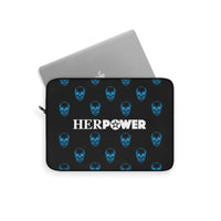 HerPower Skulls Blue Women Laptop Sleeve