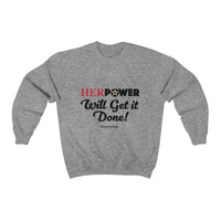 HerPower Women Heavy Blend™ Crewneck Sweatshirt