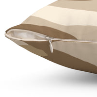 HerPower Get it Done Camo-Cacao Square Pillow