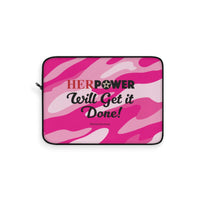 HerPower Get it Done Camo-Pink Women Laptop Sleeve