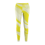 HerPower Camo-Yellow Casual Women's Leggings