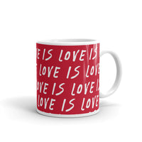 Love is Love Red Mug