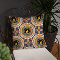 HerPower Mandala Blue Pillow