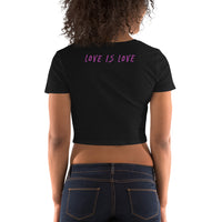 HerPower Love is Love Lips Crop T-Shirt