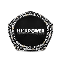 HerPower Black Bean Bag Chair w/ filling