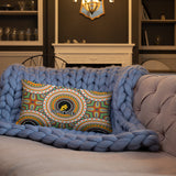 HerPower Mandala Green Pillow