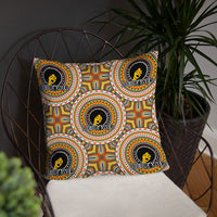 HerPower Mandala Yellow Pillow