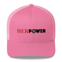 HerPower Women Trucker Cap Full Color Logo