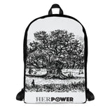 HerPower Tree Women Travel Backpack