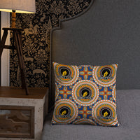 HerPower Mandala Blue Pillow