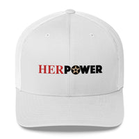 HerPower Women Trucker Cap Full Color Logo