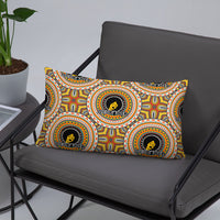 HerPower Mandala Yellow Pillow