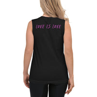 HerPower Love Is Love Lips Muscle Shirt