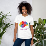 HerPower Love is Love Short-Sleeve Unisex T-Shirt