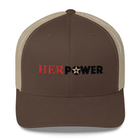 HerPower Women Trucker Cap Full Color Logo