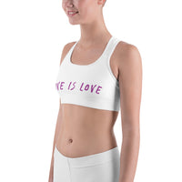 HerPower Love is Love Sports Bra