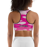 HerPower Camo-Pink Women Sports Bra