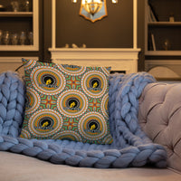 HerPower Mandala Green Pillow