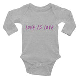 HerPower Love is Love Infant Long Sleeve Onesie