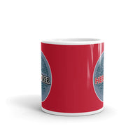 HerPower Tree of Life Grey on Red Mug