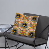 HerPower Mandala Yellow Pillow