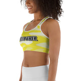 HerPower Camo-Yellow Women Sports Bra