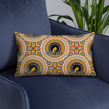 HerPower Mandala Yellow Pillow