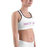 HerPower Love is Love Sports Bra