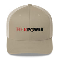 HerPower Women Trucker Cap Full Color Logo