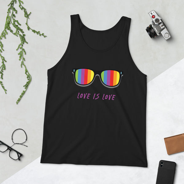 HerPower Shades of Love Unisex Tank Top