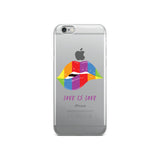 HerPower Love is Love Lips iPhone Case