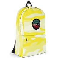 HerPower Tree of Life Camo-Yellow Women Travel Backpack