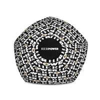 HerPower Black Bean Bag Chair w/ filling