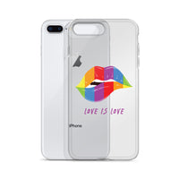 HerPower Love is Love Lips iPhone Case