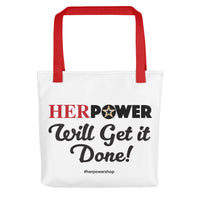 HerPower Getting it Done Women Tote bag