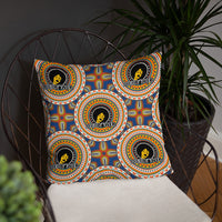 HerPower Mandala Blue Pillow