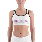 HerPower Love is Love Sports Bra