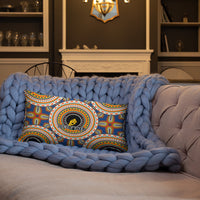 HerPower Mandala Blue Pillow