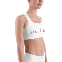 HerPower Love is Love Sports Bra