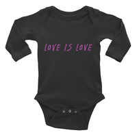 HerPower Love is Love Infant Long Sleeve Onesie