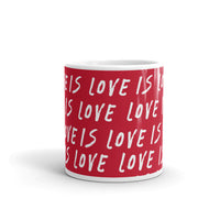 Love is Love Red Mug