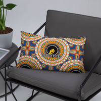 HerPower Mandala Blue Pillow