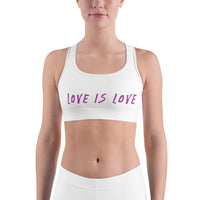 HerPower Love is Love Sports Bra