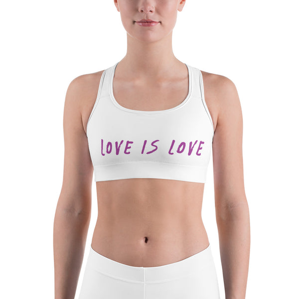 HerPower Love is Love Sports Bra