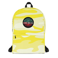 HerPower Tree of Life Camo-Yellow Women Travel Backpack